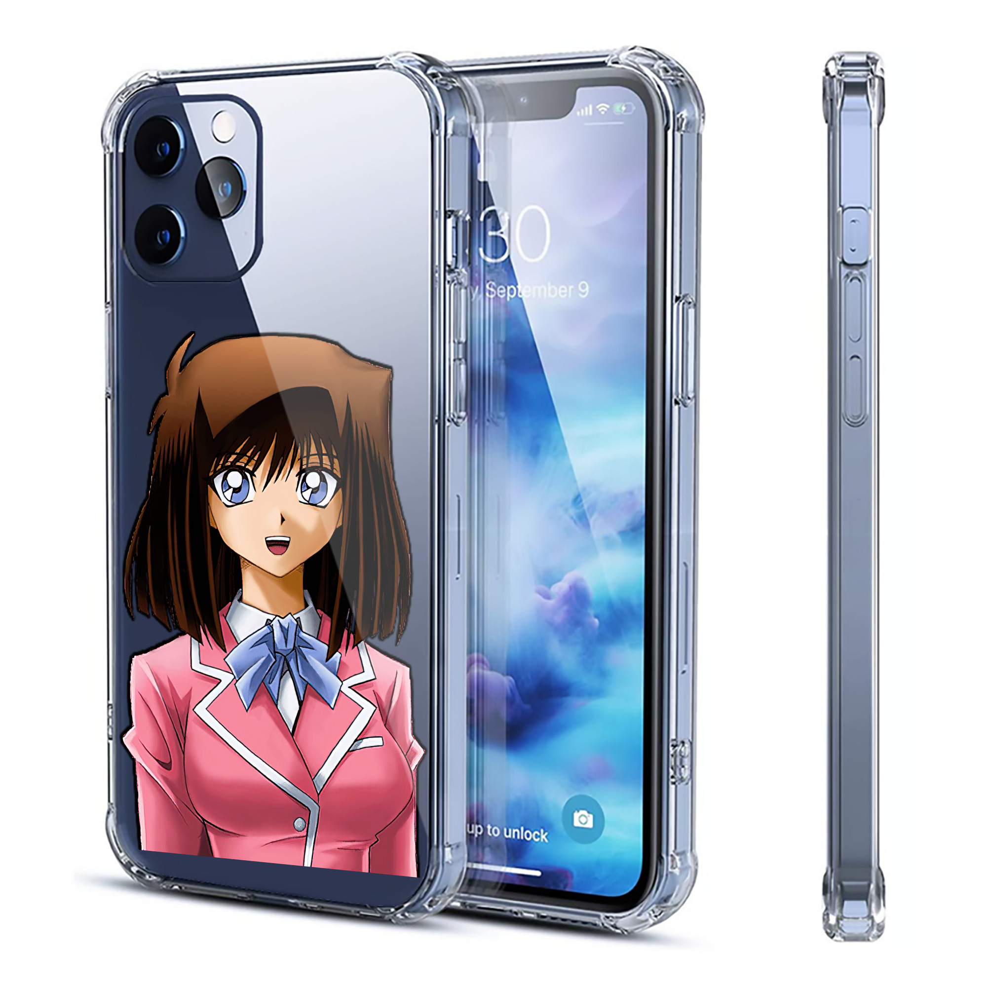 （画像用） 遊☆戯☆王 Yu-Gi-Oh! 【iPhone 12シリーズ対応】透明スマホケース（クリアソフトケース）